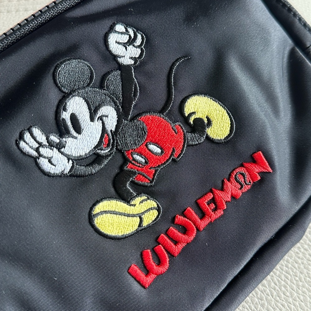 Disney Black Belt Bag - Lululemon